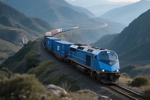 The railway transport